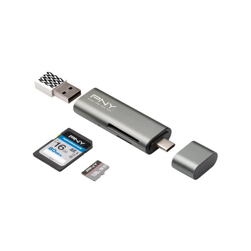 USB C VERS USB A - ADAPTATEUR ET LECTEUR DE CARTE